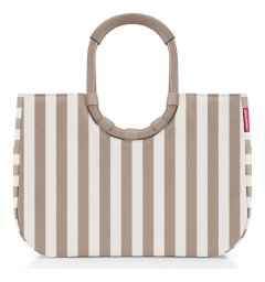 Reisenthel Loopshopper L Summerstripes coffee