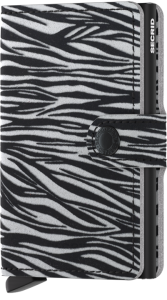 Secrid Miniwallet Zebra Light Grey