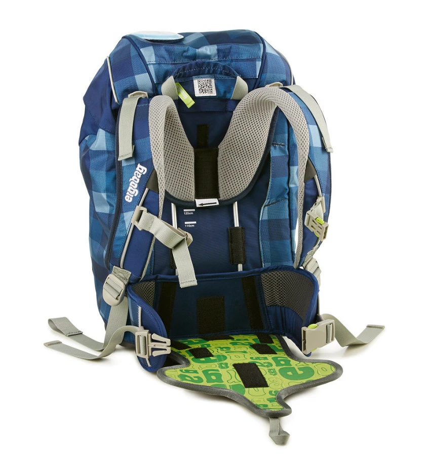 Il sistema dorsale Ergobag è regolabile, ma molto solido.