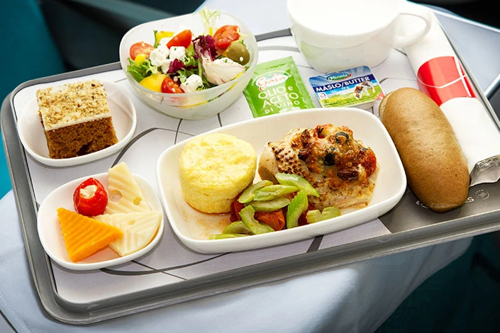 cibo in aereo