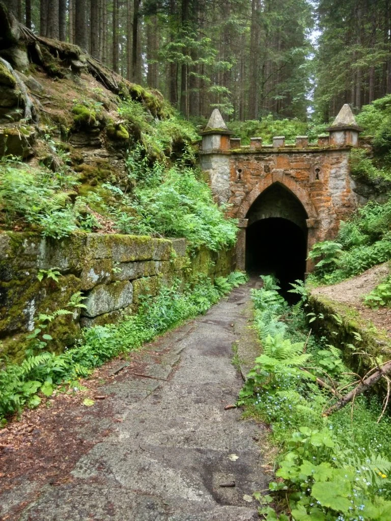 Canale di galleggiamento di Schwarzenberg (Šumava)