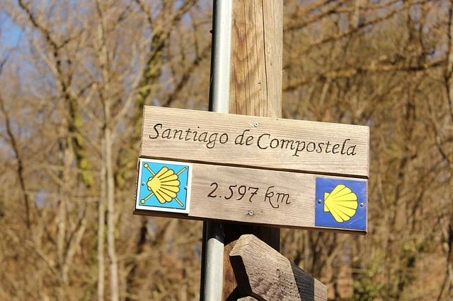 Il percorso parte anche da Santiago de Compostela.